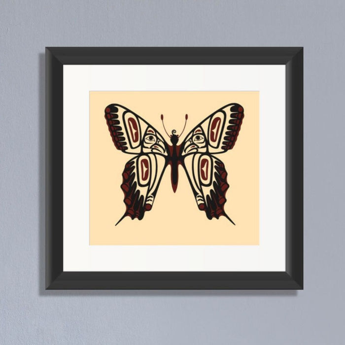 Butterfly Limited Edition Print by Haida artist April White
