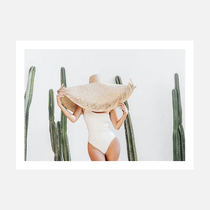 Cacti Shade wall art print