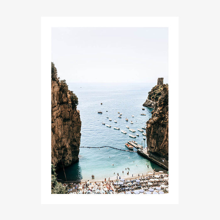 Campania Beach wall art print