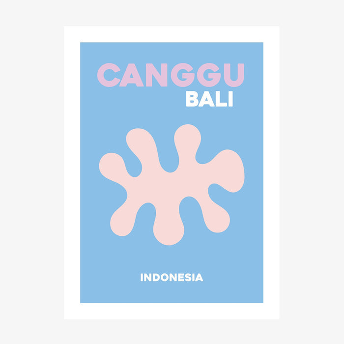 Canggu Bali wall art print