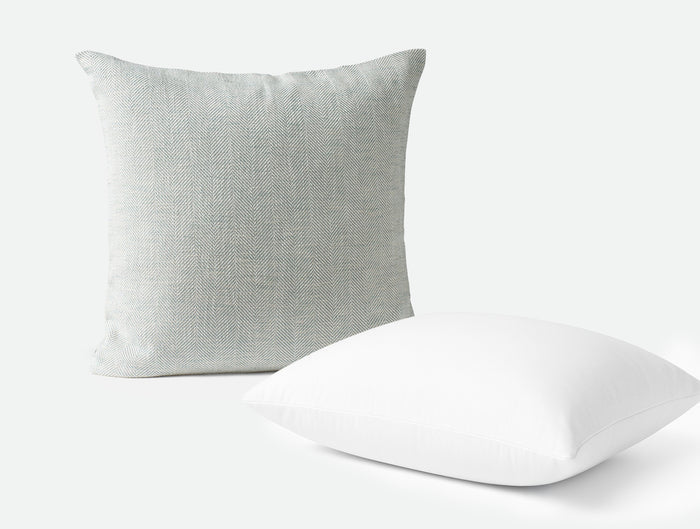 Canyon Organic Decorative Pillow Cover + Pillow Insert Set