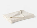 Canyon Organic Throw - Coyuchi | Oyster Herringbone