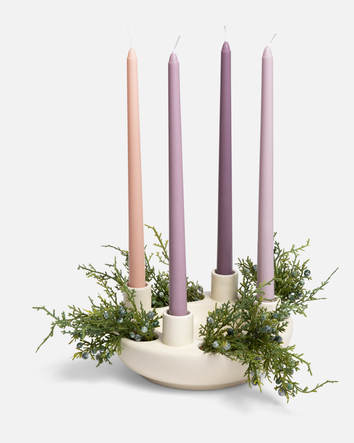 Ceramic Advent Wreath