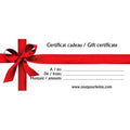 Certificat Cadeau