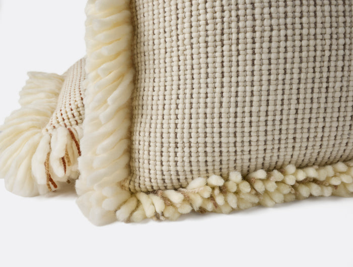 Chacas Wool Decorative Throw Pillow Cover
