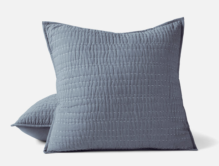 Channel Handstitched Organic Sham