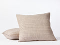 Channel Handstitched Organic Quilt | Hazel Chambray