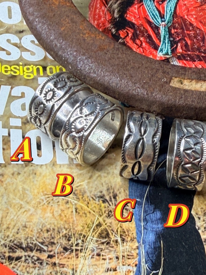 Chimney Butte Stamped Ring