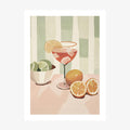 Citrus Cocktail wall art print