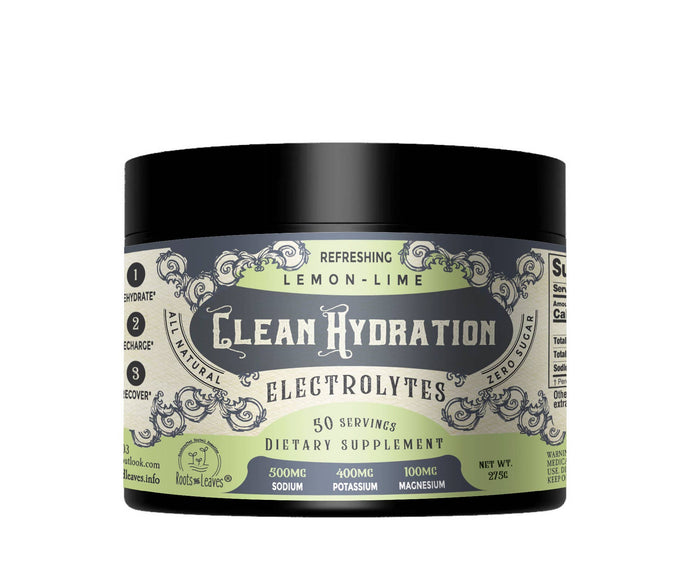 Clean Hydration Electrolytes- Lemon Lime