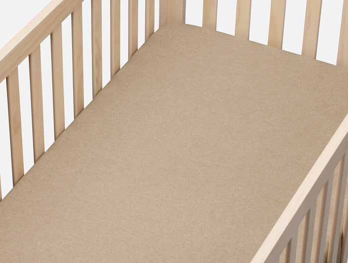 Cloud Brushed™ Organic Flannel Crib Sheet