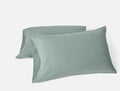 Cloud Brushed™ Organic Flannel Pillowcases | Thyme Heather