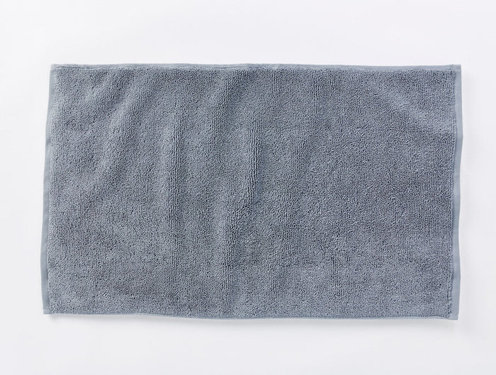 Cloud Loom™ Organic Bath Mat | Steel Blue