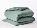 Cloud Soft Organic Sateen Duvet Cover | Sage