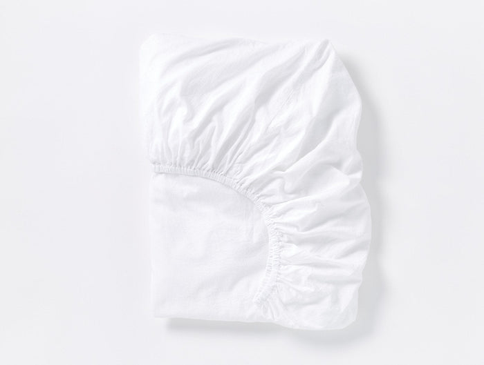 Cloud Soft Organic Sateen Sheets | Alpine White