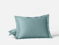 Cloud Soft Organic Sateen Sham | Pacific Blue