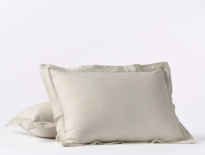 Cloud Soft Organic Sateen Sham - Coyuchi | Pale Gray