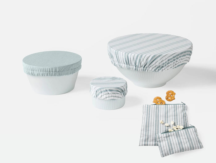 Conserve Organic Bowl Covers + Snack Bag Set