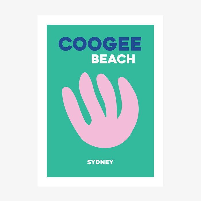 Coogee Beach Sydney wall art print