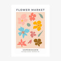 Copenhagen Flower Market 2 wall art print