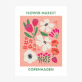 Copenhagen Flower Market wall art print