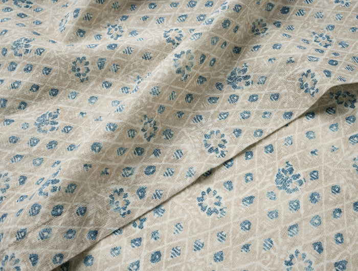 Coral Bell Print Runner + Napkin Set