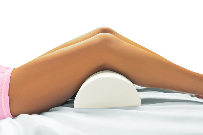 Coussin demi-lune 4 positions en mousse mémoire