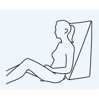 Coussin en biseau pour le sommeil Symbia