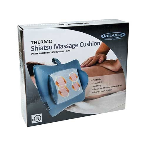 Coussin masseur Shiatsu avec chaleur infrarouge pour le dos