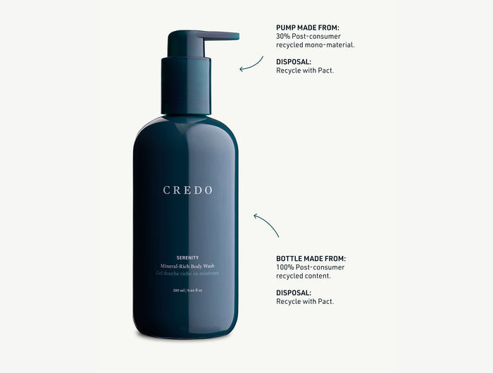 Credo Serenity Mineral-Rich Body Wash