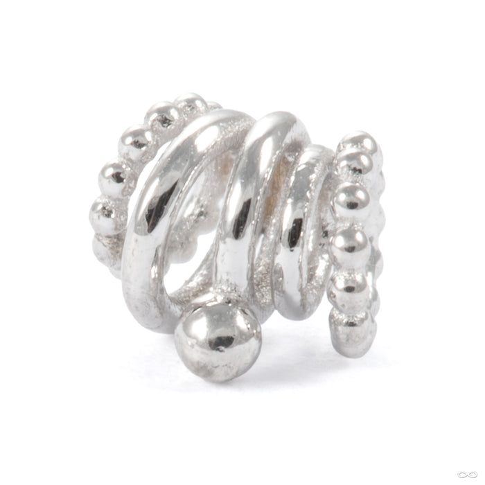 Curio Slip in 14k White Gold from Pupil Hall