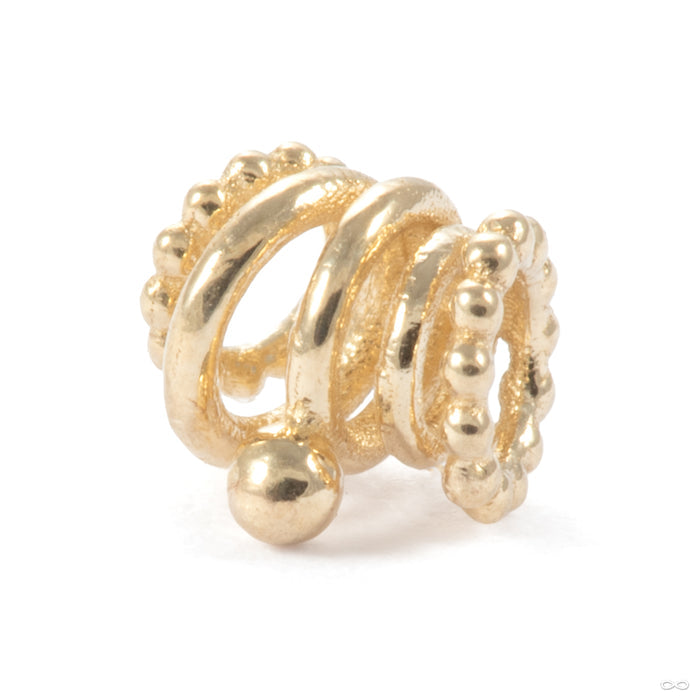 Curio Slip in 14k Yellow Gold from Pupil Hall