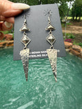 Dakota Willie Navajo Sterling Silver Earrings