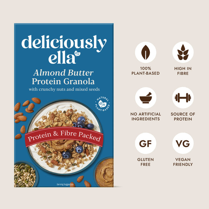 Deliciously Ella Almond Butter Protein Granola