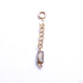 Diamond Cylinder Charm in Gold from Pupil Hall in yellow gold
