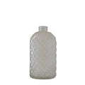 Diamond Lattice Glass Soap Dispenser