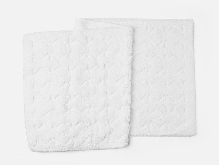 Diamond Shag Organic Bath Rug