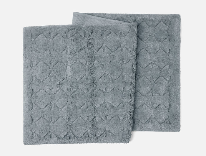 Diamond Shag Organic Bath Rug