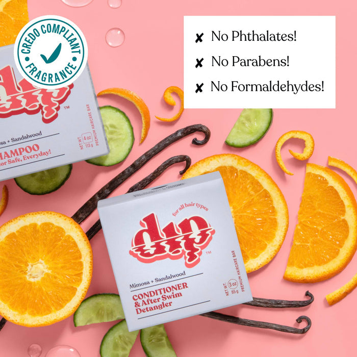 Dip Conditioner Bar & After Swim Detangler - Mimosa & Sandalwood