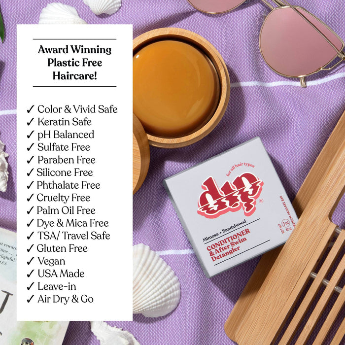 Dip Conditioner Bar & After Swim Detangler - Mimosa & Sandalwood