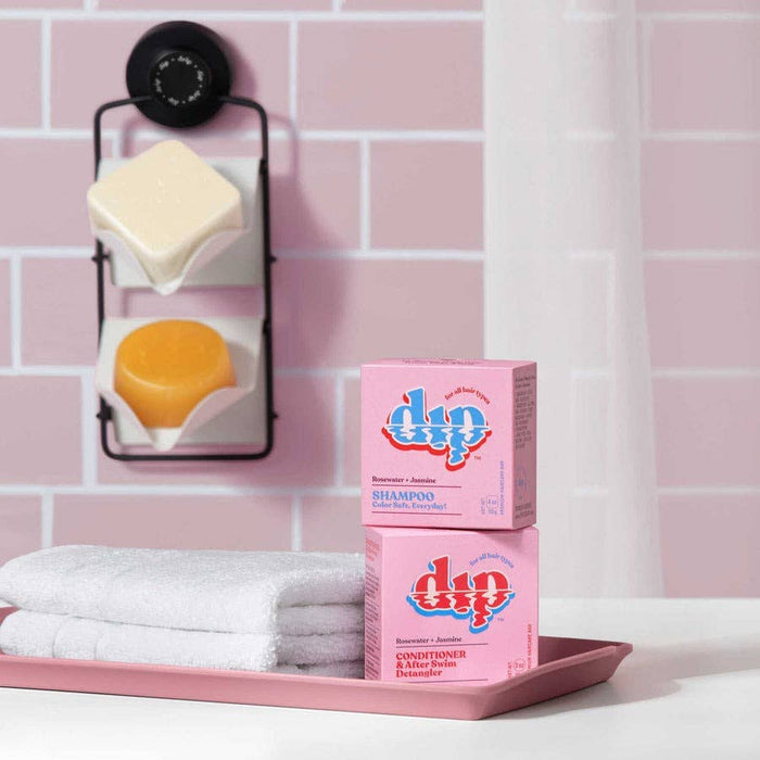 DIP Conditioner Bar & After Swim Detangler - Rosewater & Jasmine