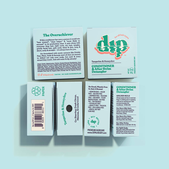 DIP Conditioner Bar & After Swim Detangler - Tangerine & Honeydew