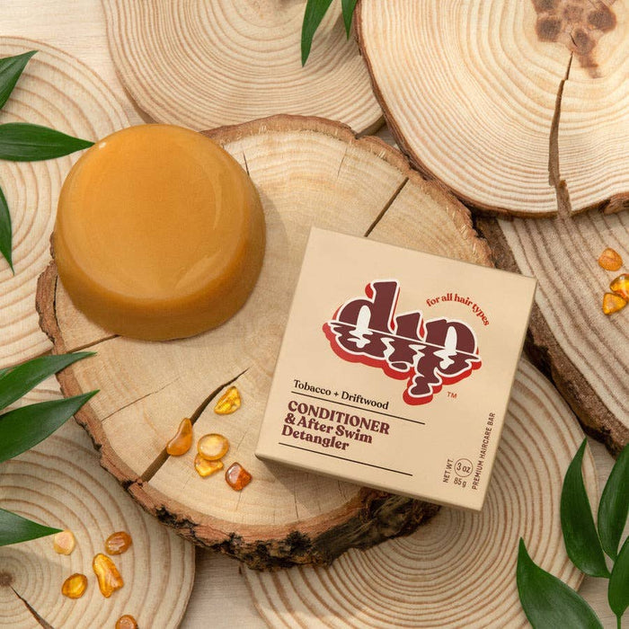 DIP Conditioner Bar & After Swim Detangler - Tobacco & Driftwood