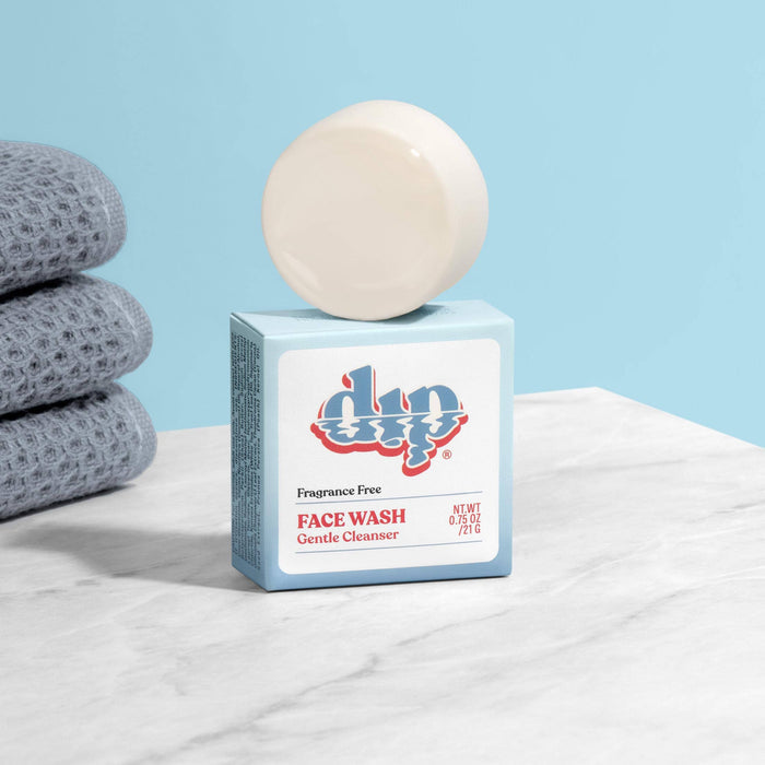 DIP Face Wash Gentle Cleansing Bar - Fragrance Free