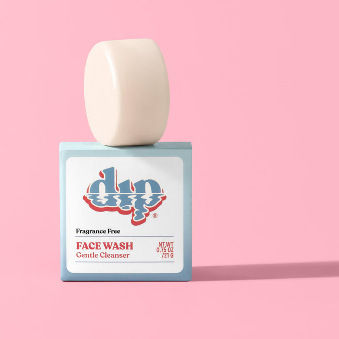 DIP Face Wash Gentle Cleansing Bar - Fragrance Free