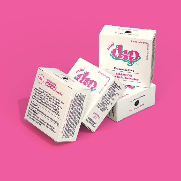 DIP Mini Dip Color Safe Shampoo Bar for Every Day - Fragrance Free