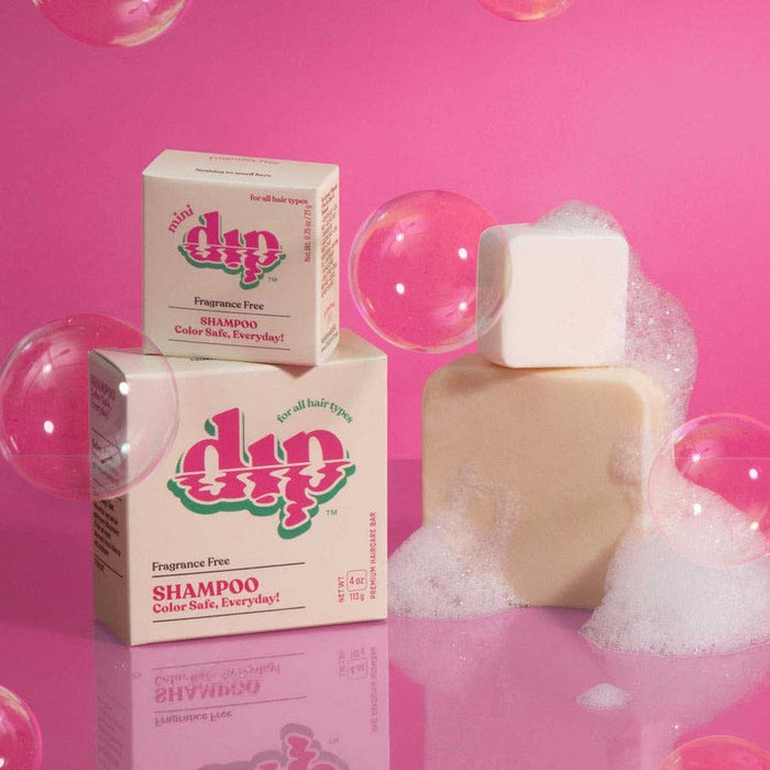 DIP Mini Dip Color Safe Shampoo Bar for Every Day - Fragrance Free