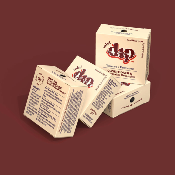 DIP Mini Dip Conditioner & After Swim Detangler - Tobacco & Driftwood