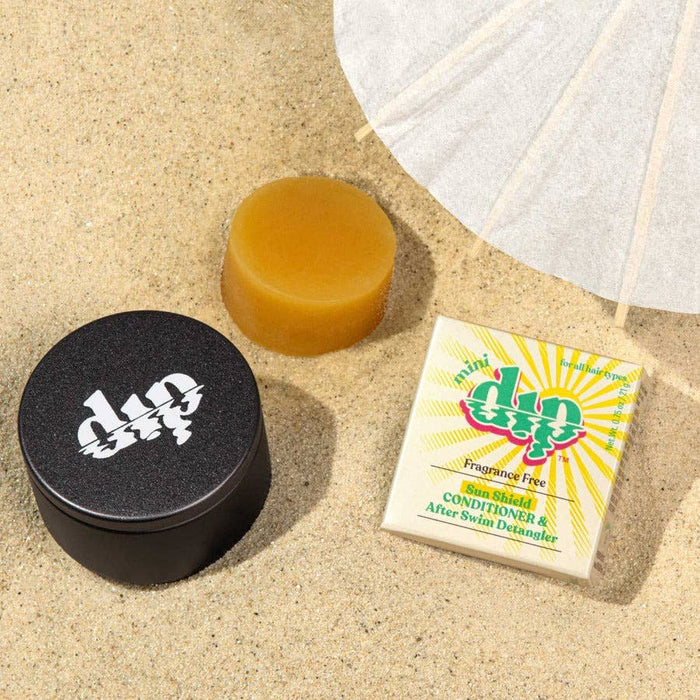 DIP Mini Dip Sun Shield: Conditioner Bar & After Swim Detangler