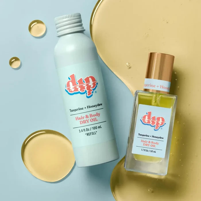 DIP REFILL Hair & Body Dry Oil - Tangerine & Honeydew